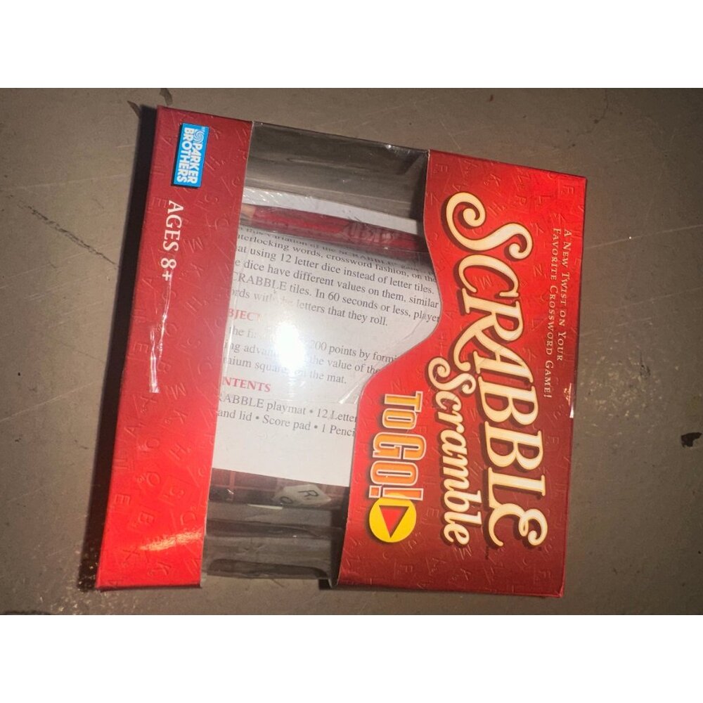 Scrabble Scramble To Go! – Portable Crossword Game